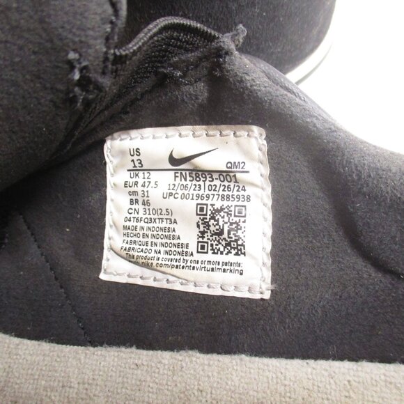 Nike SB Zoom Stefan Janoski Slip On Shoes FN5893-001 Black Suede Mens 13 - Picture 8 of 11